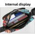 Lightweight Small Square Bag for All Seasons Floral Shoulder Messenger